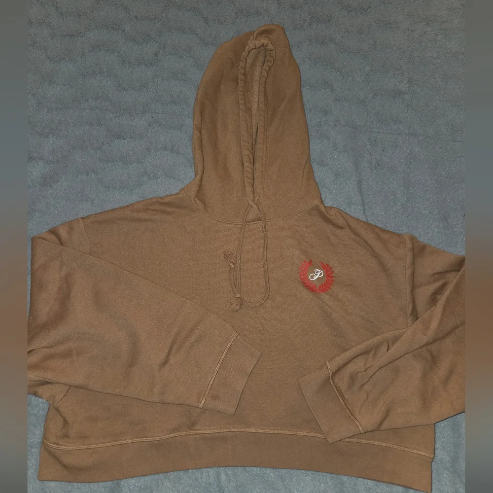 PINK Victoria's Secret Brown Hoodie Sweater - Picture 1 of 3